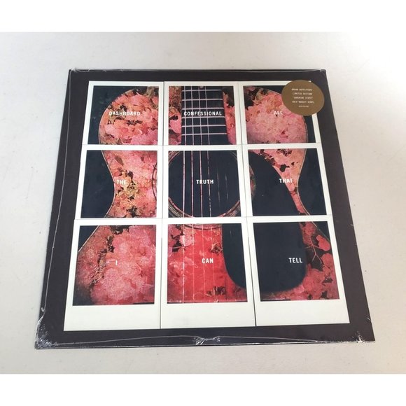 Dashboard Confessional All The Truth That I Can Tell Limited LP Gold Vinyl - Picture 2 of 4